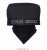 Mustat keittiömestarin bandana