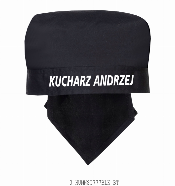 Personoitu kokin huivi
