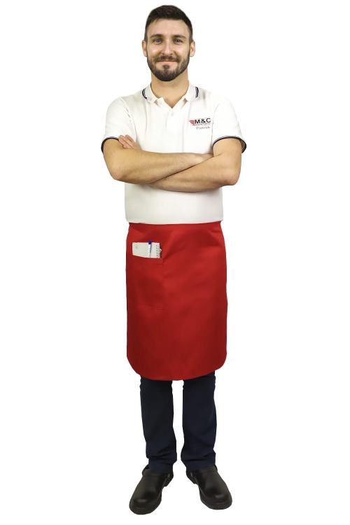 Punainen keittiöesiliha pituus 60 cm