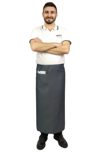 Harmaa tarjoiluhame 90 cm