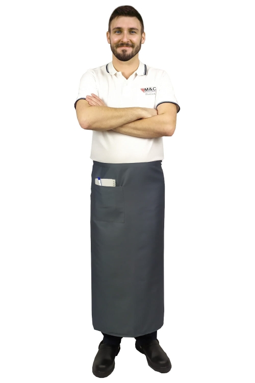 Harmaa tarjoiluhame 90 cm