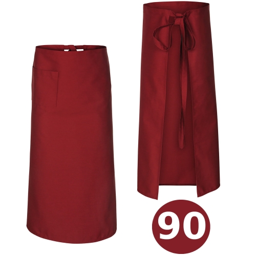 Bordeaux-ruokapaita, pituus 90 cm