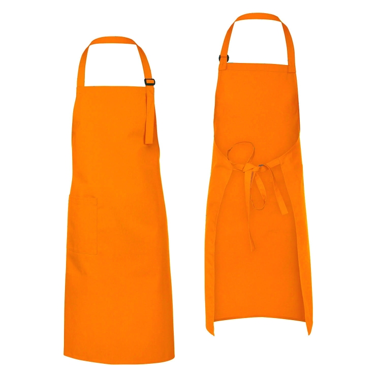 Oranssi tarjoiluhame säädettävällä soljella