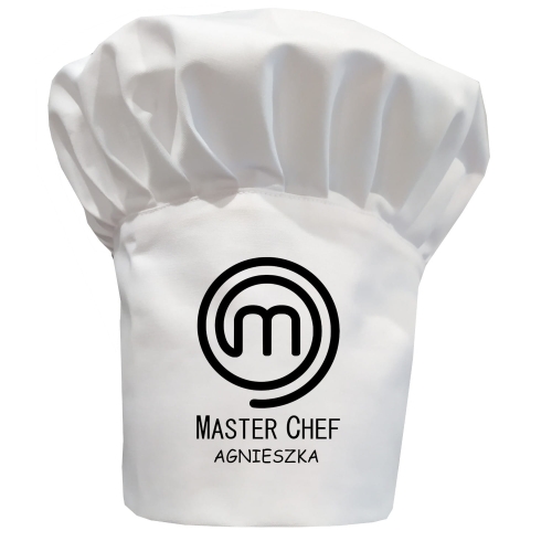 Ваш напис на кухонному капелюсі Master Chef