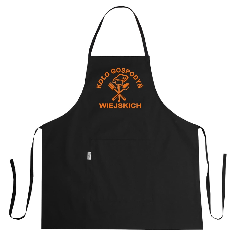 Kokkausessu, jossa on Painatus Maaseudun Naisten Yhdistys