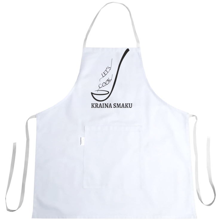 Lets cook - keittiöesiliina painatuksella