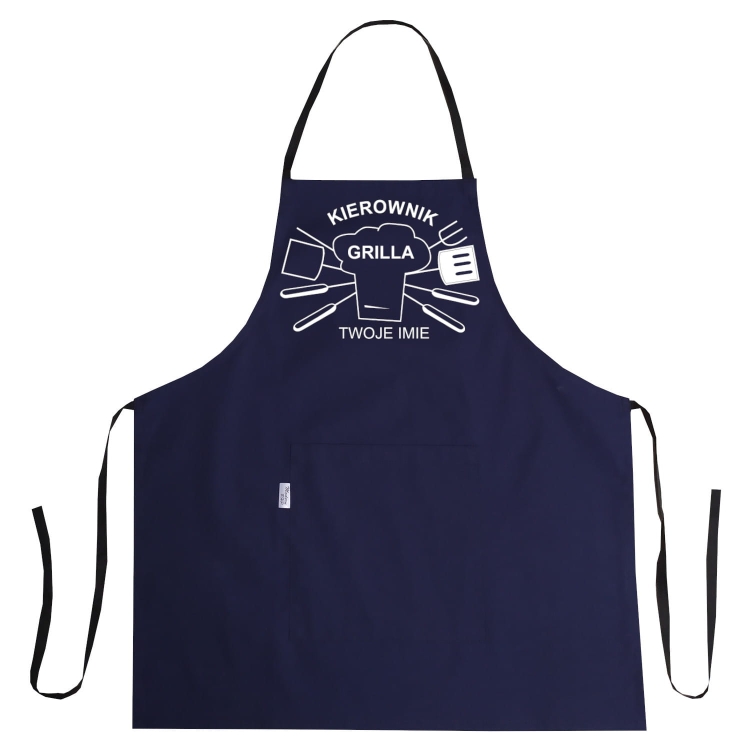 Grillimestarin esiliina omalla tekstilläsi