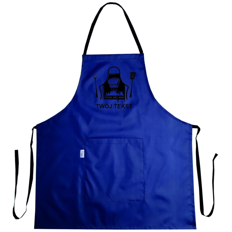 Vesitiivis esiliina 'Grill Menu' -grafiikalla