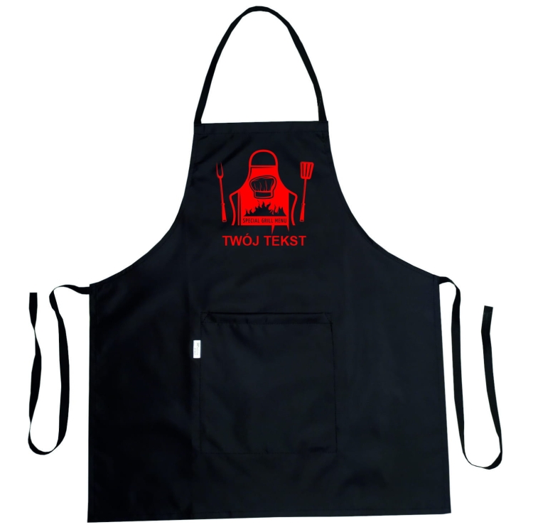 Vesitiivis esiliina 'Grill Menu' -kuvalla