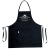 Vesitiivis kampaam apron 'Kauneussalonki' -grafiikalla