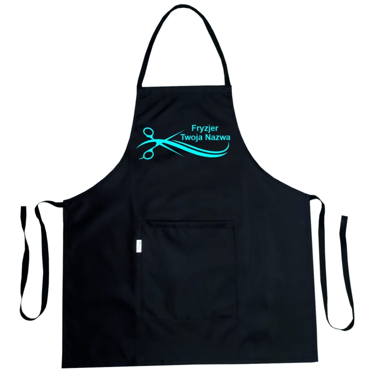 Vesitiivis kampaaj apron 'Kultaiset sakset' kestävä