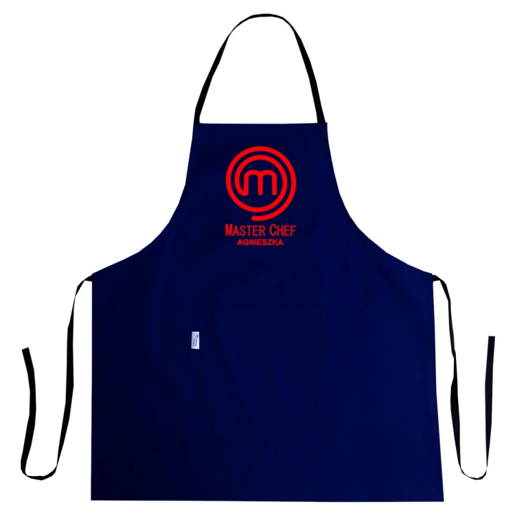 Master Chef -nimellä varustettu keittiöesiliina.