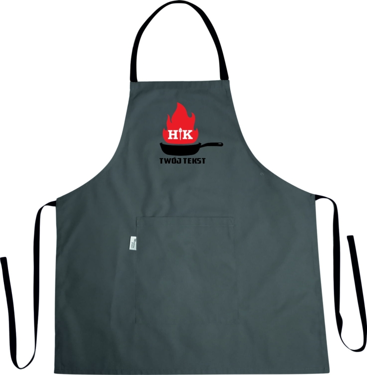 Кухонний фартух з графікою "Hells Kitchen" + Ваше повідомлення