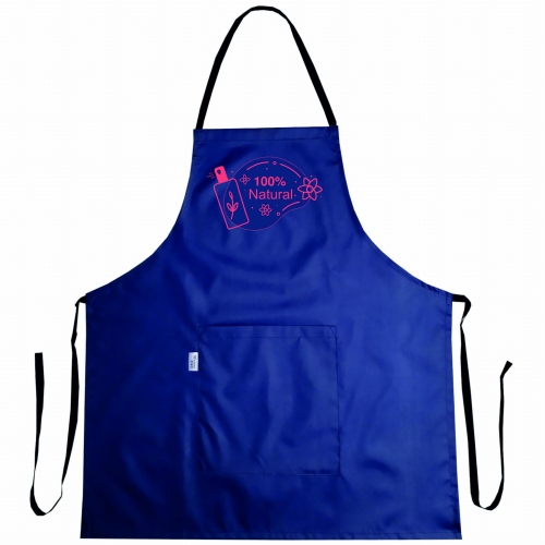 Vesitiivis kosmetiikkatakki, jossa on 100 % luonnollisten kosmetiikoiden grafiikka.