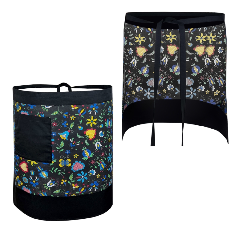Фольклор у візерунках фартух кухаря офіціанта