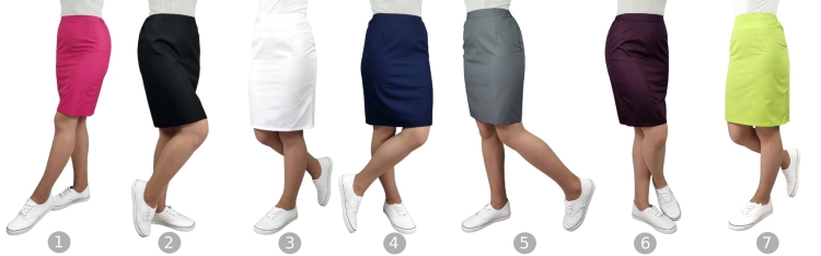 Kampaamokosmetiikkahame musta