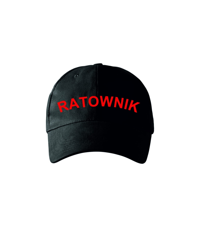 Mustat pelastajan hattu klassisella tyylillä