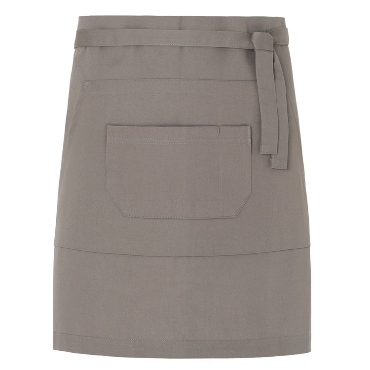 Tumma beige tarjoilijan esiliina