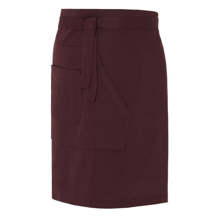 Plum-värinen baarimikon essu