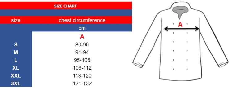Ruokapaita napilla, jossa on pepita-kuvio ja pitkät hihat.