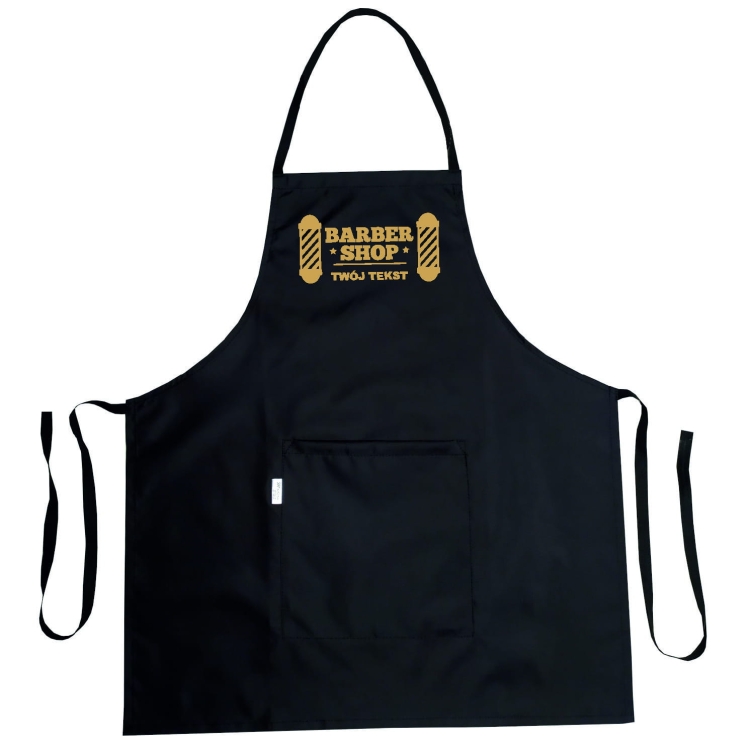 Wodoodporny fartuch 'Barber Shop' fryzjerski