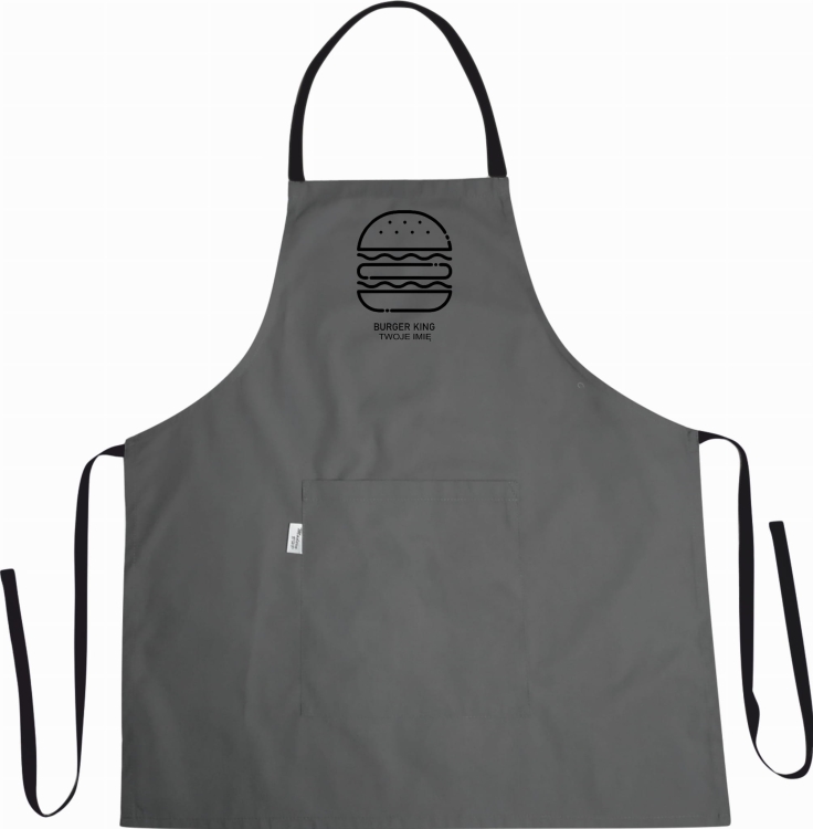 BURGER KING fartuch kuchenny z Twoim imieniem