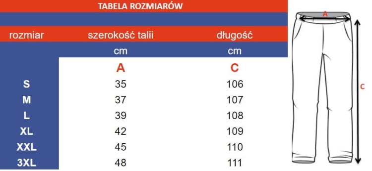 Spodnie medyczne męskie elastyczne Comfort Fit zielone