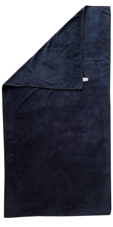 Ręcznik z mikrofibry granatowy Fitness PRO