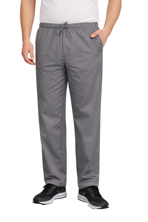 Szare spodnie medyczne męskie CLINIC
