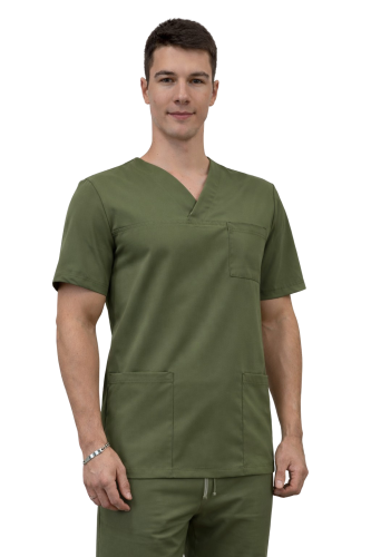 Męska bluza medyczna oliwkowa Cherokee Stretch.png