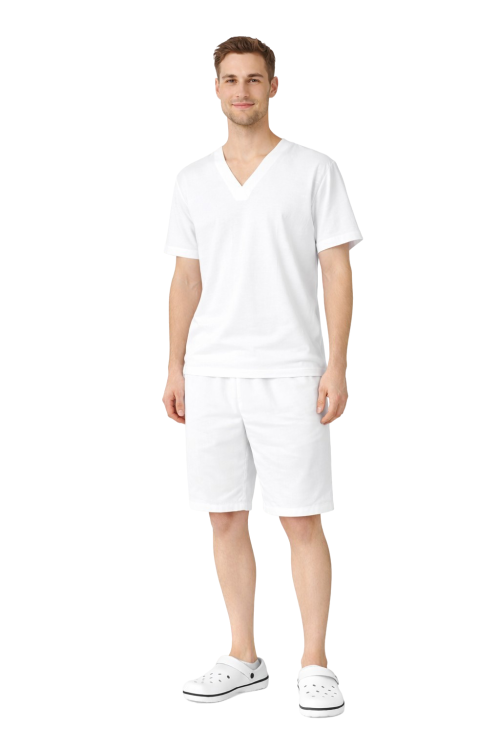 Zestaw piekarza unisex, bluza oraz krótkie spodenki