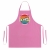 Fartuszek kuchenny jasny różowy z twoim własnym nadrukiem logo kreator online.jpg