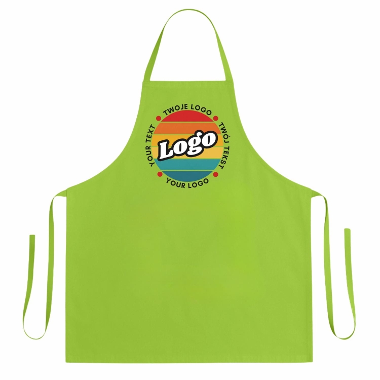 Fartuszek kuchenny limonka z twoim własnym nadrukiem logo kreator online.jpg