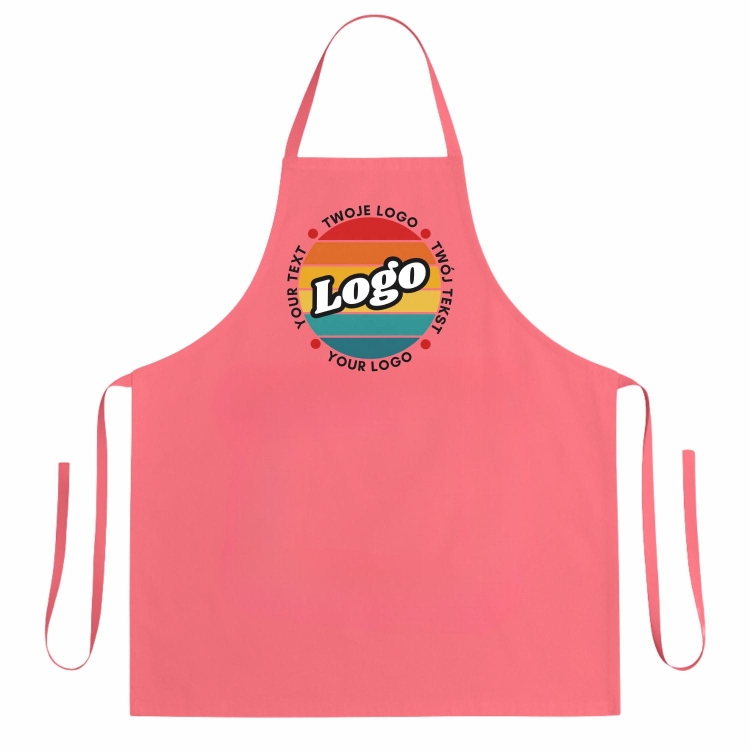Fartuszek kuchenny malinowy z twoim własnym nadrukiem logo kreator online.jpg