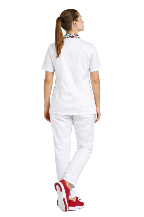 Damski zestaw bluza i spodnie MASTER CHEF kolor biały