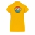 Koszulka polo damska żółta krótki rękaw z własnym nadrukiem kreator online tył.jpg