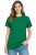 T-shirt damski krótki rękaw 100% bawełna kolor zielony.png