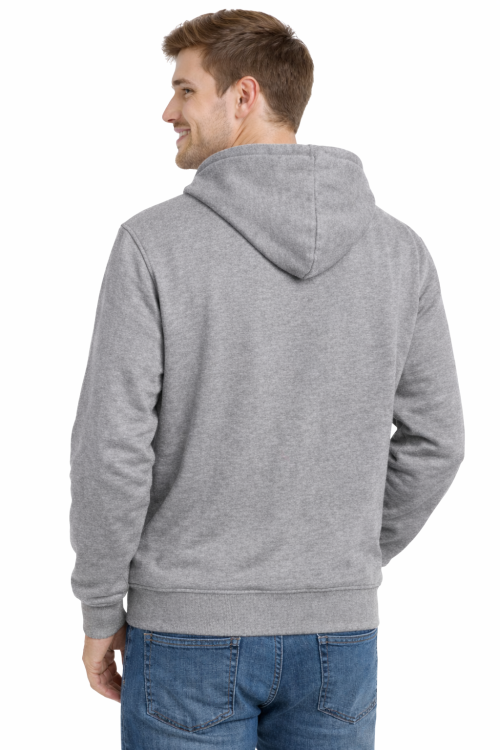 Bluza-męska-zapinana-na-zamek-z-kapturem-kieszeniami-szara-widok-z-tyłu.png