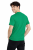 T-shirt męski z krótkim rękawem gramatura 190g żywy zielony widok z tyłu.png