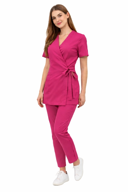 Amarantowy  komplet medyczny  kosmetyczny basic premium.png