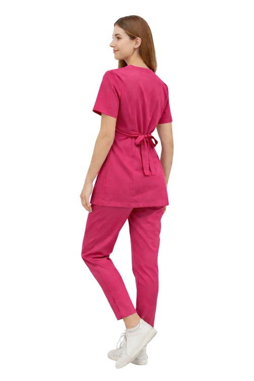 Komplet basic premium medyczny  kosmetyczny amarantowy.png