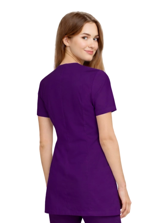 CASUAL PREMIUM elastyczny  żakiet medyczny damski fioletowy